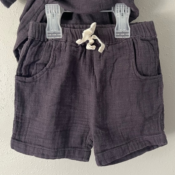 Jamie Kay Navy Sammie Top & Lily Shorts Set Size 5 - Picture 6 of 8